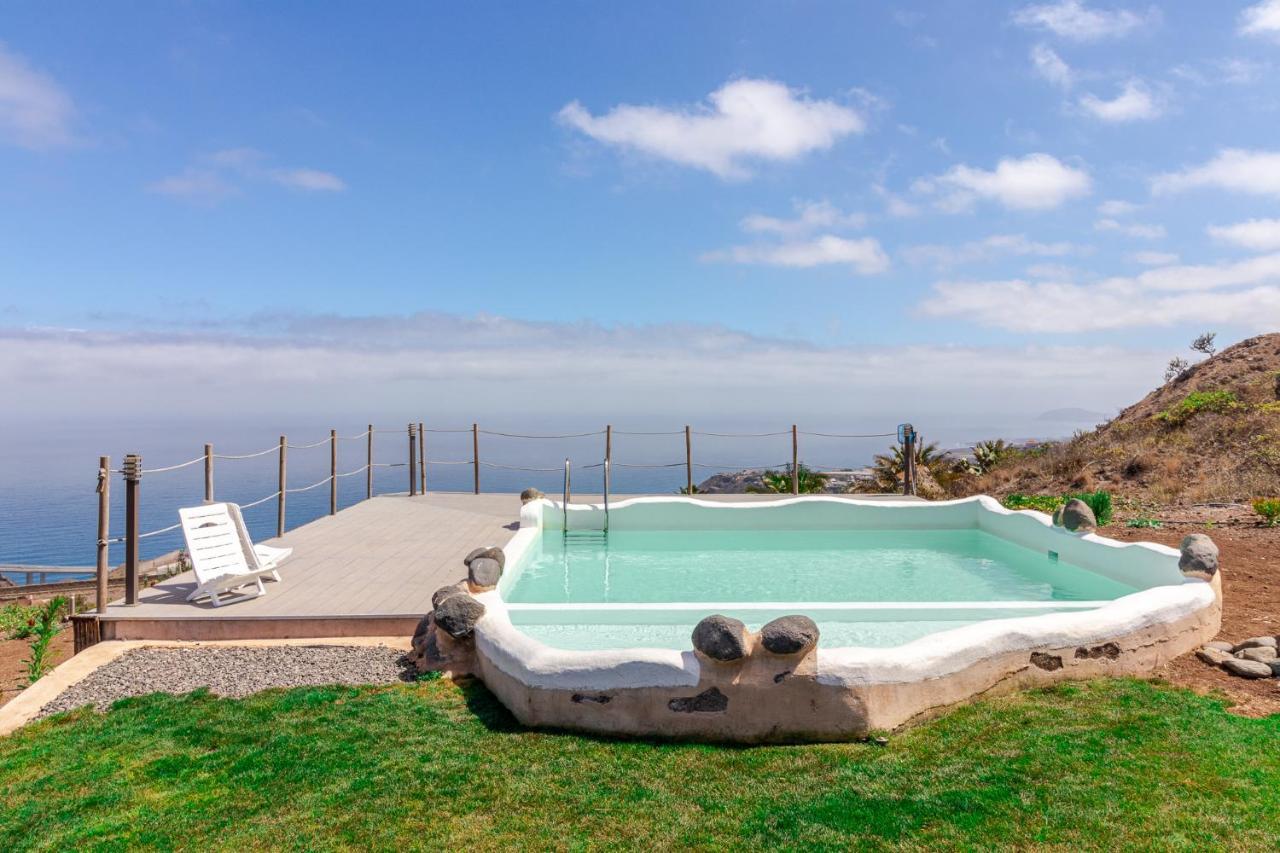 Вилла Flatguest Charming House + Pool + Terrace + Views Santa Maria de Guia de Gran Canaria Экстерьер фото