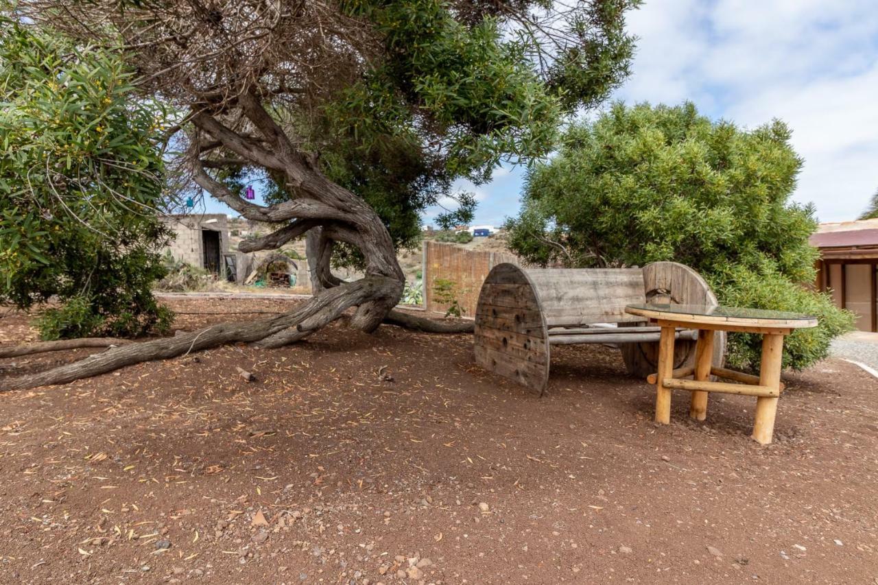 Вилла Flatguest Charming House + Pool + Terrace + Views Santa Maria de Guia de Gran Canaria Экстерьер фото